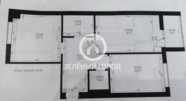 2-комнатная квартира 64 кв.м. Калининград г., Знаний аллея, 3