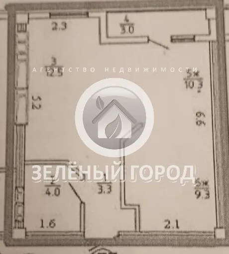 1-комнатная квартира 40 кв.м. Калининград г., Ю. Гагарина ул., 16, литера б