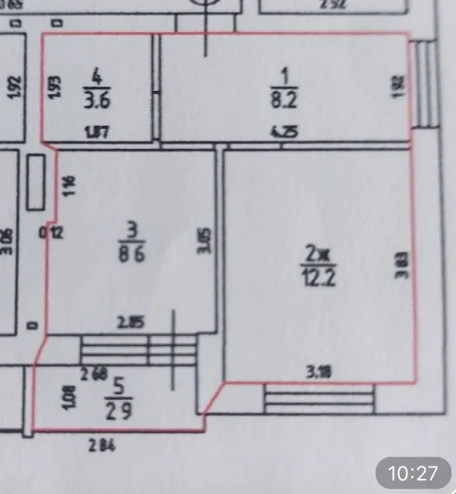 1-комнатная квартира 32.6 кв.м. Светлогорск г., Яблоневая ул., 11 (фото 32 из 32)