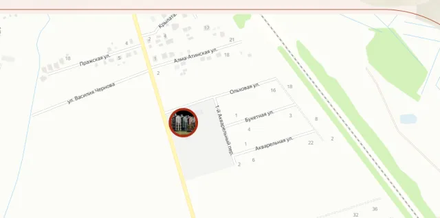 1-комнатная квартира 34.5 кв.м. Вишневое п., Центральная ул., 1, к 1 (фото 6 из 6)