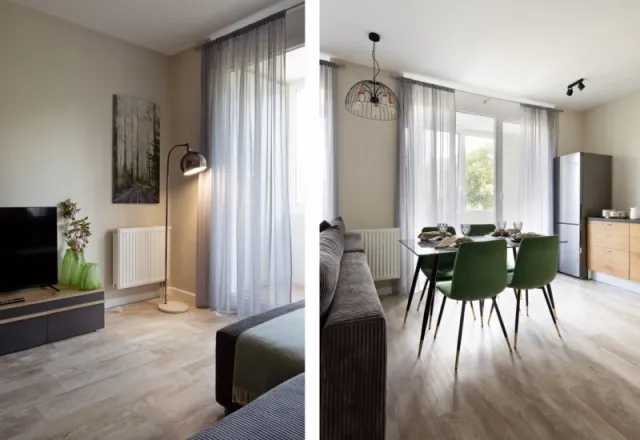 2- комнатные апартаменты 52 кв.м. Светлогорск г., Горького ул., 14 (фото 12 из 14)