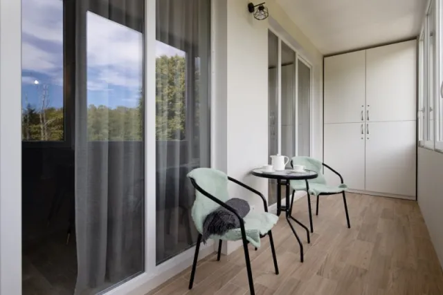 2- комнатные апартаменты 52 кв.м. Светлогорск г., Горького ул., 14 (фото 6 из 14)