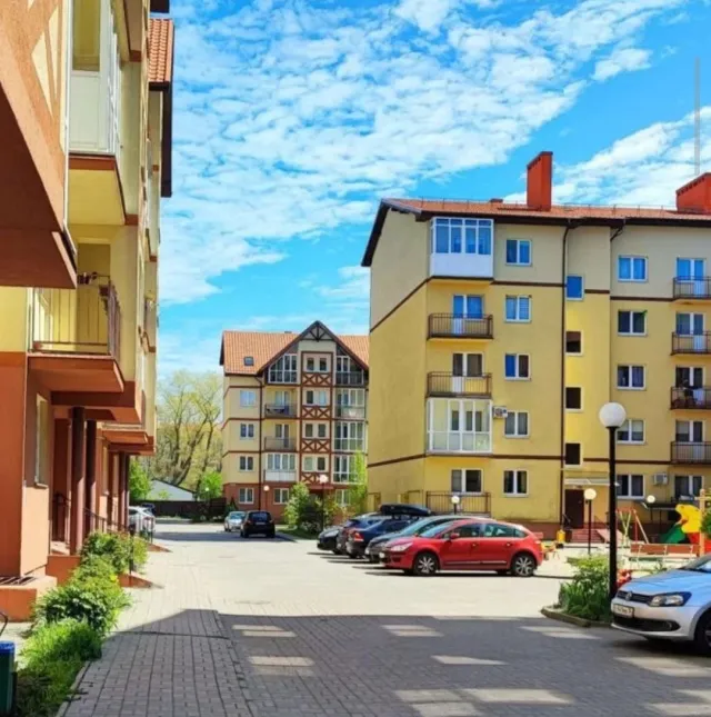 1-комнатная квартира 38 кв.м. Зеленоградск г., Приморская ул., 25 (фото 1 из 31)