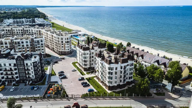 1-комнатная квартира 32.2 кв.м. Зеленоградск г., Приморская ул., 2 (фото 1 из 21)