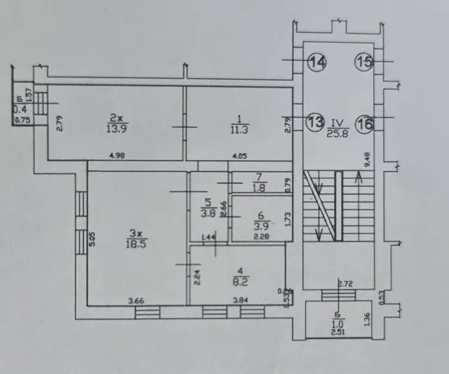 2-комнатная квартира 61.4 кв. м Пионерский, Парковая улица,2