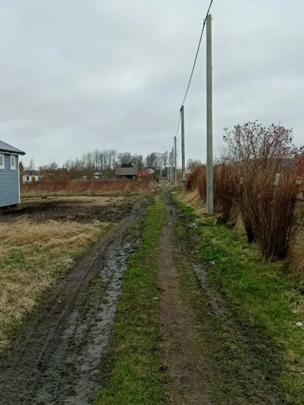 Участок 600 соток  Сосновка п. 6Б