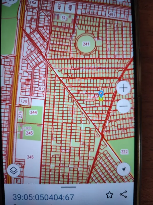 Участок 4 сотки  Сосновка снт