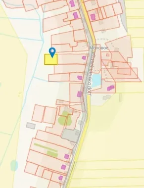 Участок 12 соток  Моховое п. Дорожная ул.