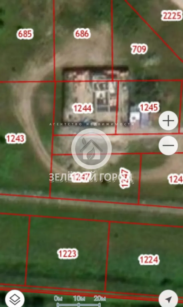 Участок 6 соток  Зеленоградск г. Калининградское шоссе ул., 14, литера а