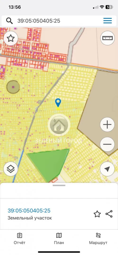 Участок 6 соток  Сосновка снт Сибирская ул.