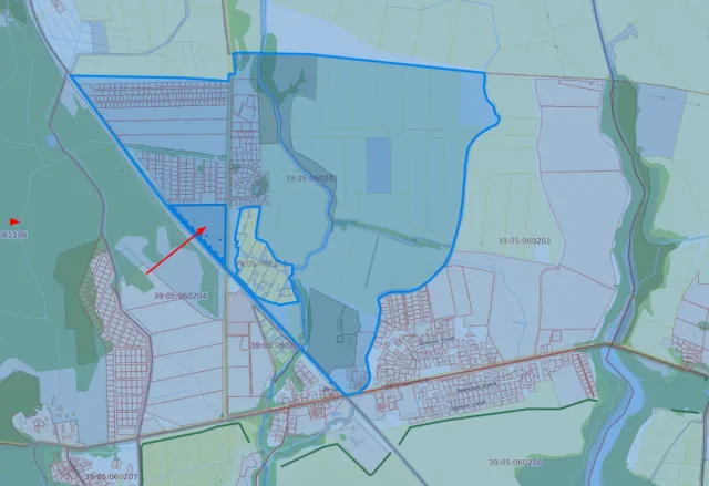 Участок 580 соток Переславское п.  (фото 3 из 4)