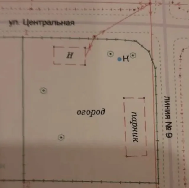 Участок 4.44 сотки Радуга тер. СНТ  (фото 1 из 1)