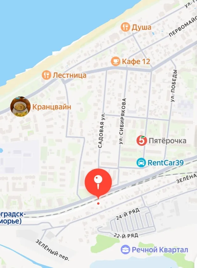 Участок 8.5 соток Зеленоградск г. Зеленая ул., 23, литера А (фото 4 из 8)