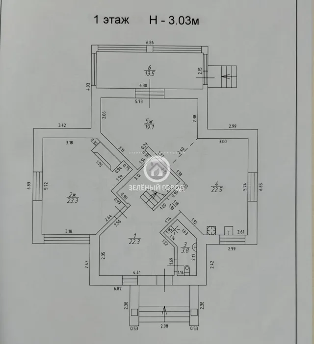 Дом 176 кв.м. Гурьевск г., Кленовая ул., 3