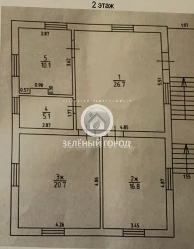 Дом 161 кв.м. Заречье тер. СНТ, Виноградная ул., 357