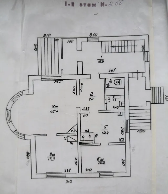 Дом 177 кв.м. Полесск г., Зои Космодемьянской ул., 36