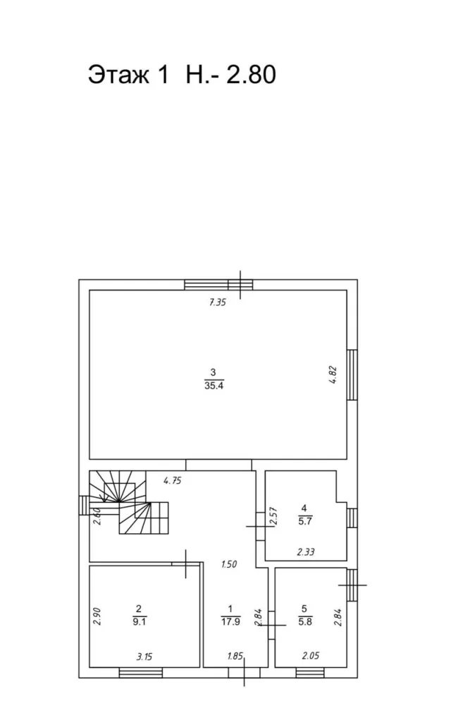 Дом 162 кв.м. Чайка тер. СНТ, Дачный проезд, 14 (фото 24 из 27)