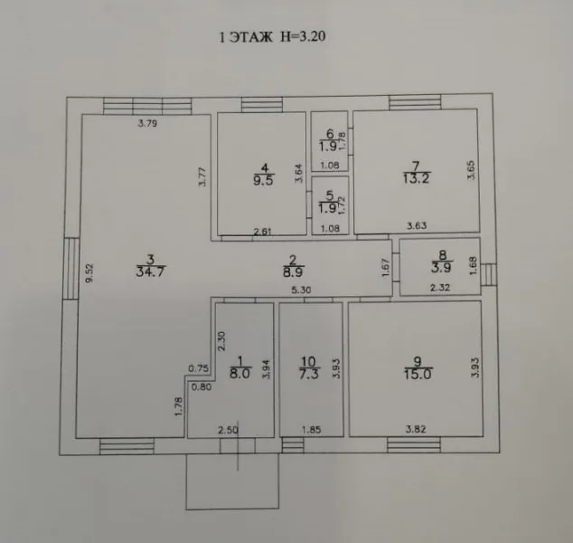 Дом 108 кв. м Гурьевск, Садовая улица