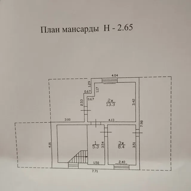 Дом 105 кв. м посёлок Малинники, 